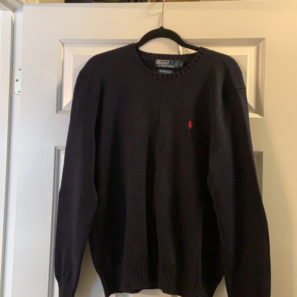 Polo navy sweater